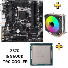 9600K + Z370 + T90 COOLER COMBO OFFER